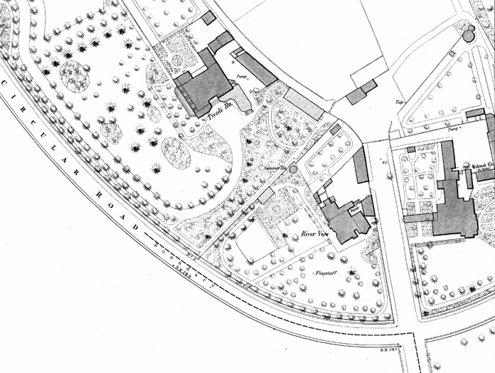 Derravoher, North Circular Road, Limerick 04 – Ordnance Survey Sheet V73 (1870)